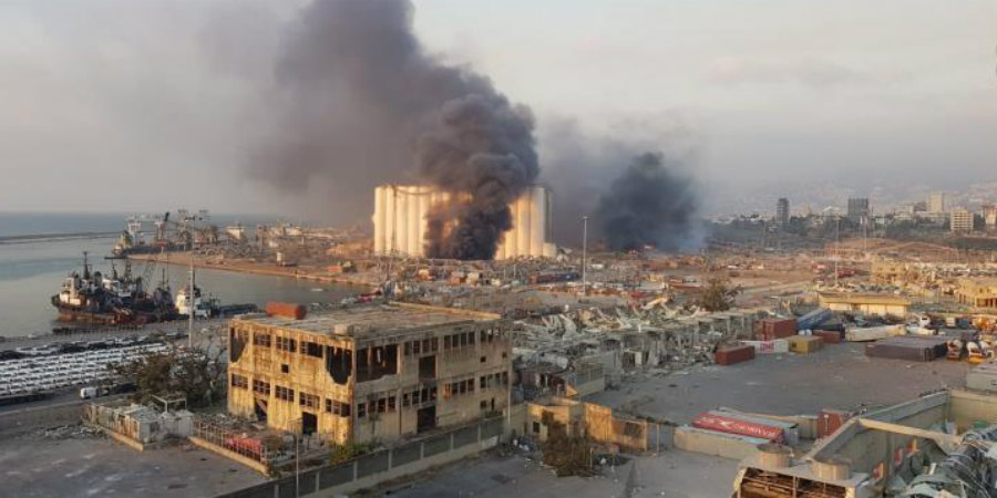 Ξεπερνούν τα 15 δισ. δολάρια οι ζημιές από την έκρηξη στη Βηρυτό